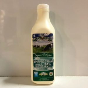 Organic 35% Whipping Cream