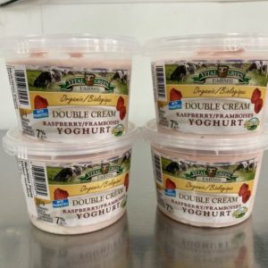 Double Cream Raspberry Yogurt