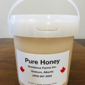 Greidanus Honey (3 kg pail)