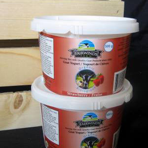 Strawberry Goat Yoghurt