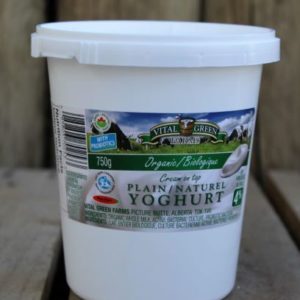 Organic Plain Yoghurt - 750ml
