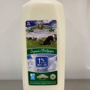 Organic 1% Milk - 2L