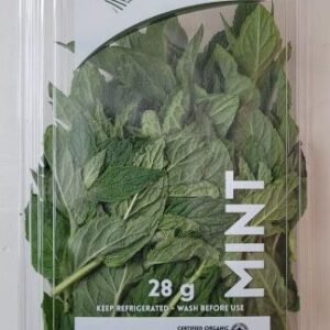 Fresh Organic Mint - 4x28g